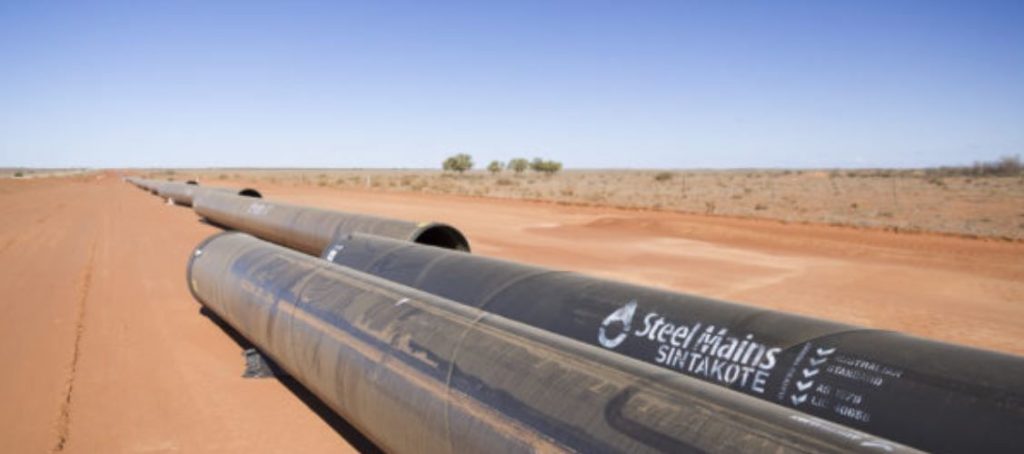 Moving water across great Australian distances