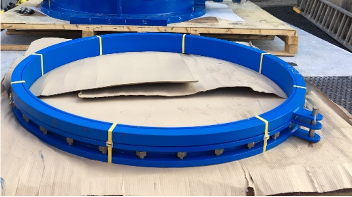 Manufactured Compact Dismantling Joint ready for dispatch