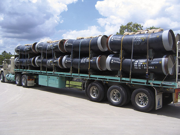 Sintakote coated steel fitting