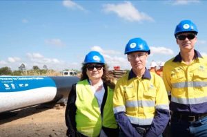 Final Pipe Connects Fitzroy to Gladstone