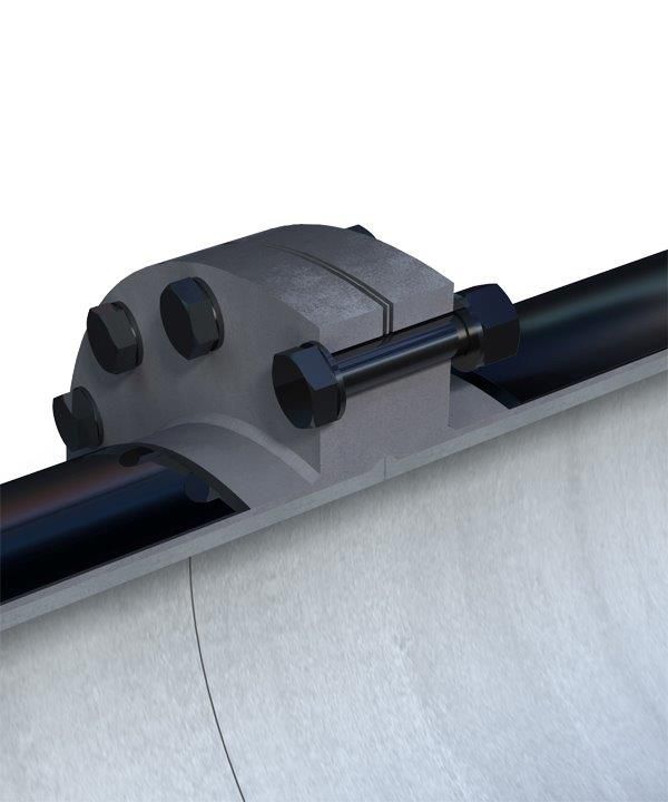 Flanged joint diagram