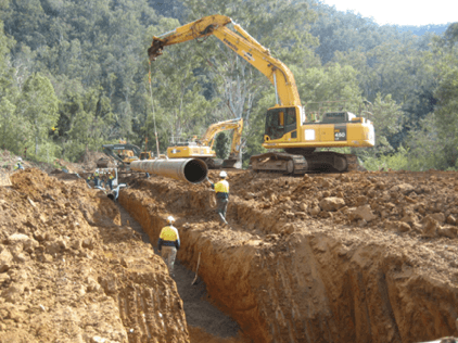 South East Queensland Water Grid pipeline