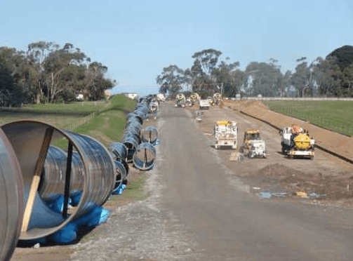 Victorian Desalination Project pipeline